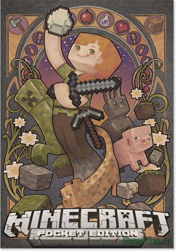 [Android] Minecraft - Pocket Edition 1.1.0.55 [RUS] скачать торрент